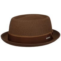 Chapeau en Paille Ruviano Pork Pie by Stetson - 89,00 &euro;