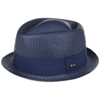 Chapeau en Paille Uni Colour Pork Pie by Lipodo - 24,95 &euro;