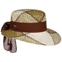 Chapeau en Paille avec Bande en Tissu by Lipodo - 29,95 &euro;