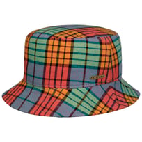 Chapeau en Tissu Colour Check Bucket by Stetson - 69,00 &euro;