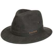 Chapeau en Tissu Herringbone Traveller by Stetson - 79,00 &euro;