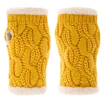 Chauffe-Poignets en Tricot Cable Knit by Seeberger - 29,95 &euro;