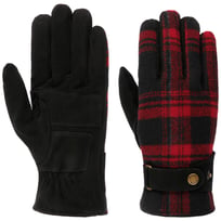 Gants Goat Suede Woolen Check by Stetson - 99,00 &euro;