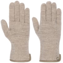 Gants en Laine Foul�e avec Cuir by Roeckl - 59,90 &euro;