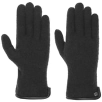 Gants en Laine Foul�e avec Cuir by Roeckl - 59,90 &euro;