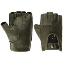 Gants sans Doigts en Cuir Calviro by Caridei - 99,00 &euro;
