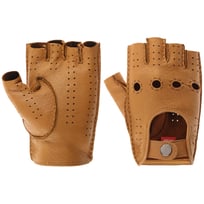 Gants sans Doigts en Cuir Calviro by Caridei - 99,00 &euro;